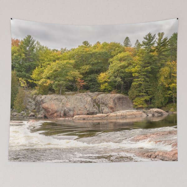 Item preview, Rough and Sleek Currents - Mississagi River Autumn  designed and sold by Georgia Mizuleva.