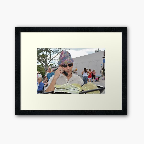 Incognito or ... Framed Art Print