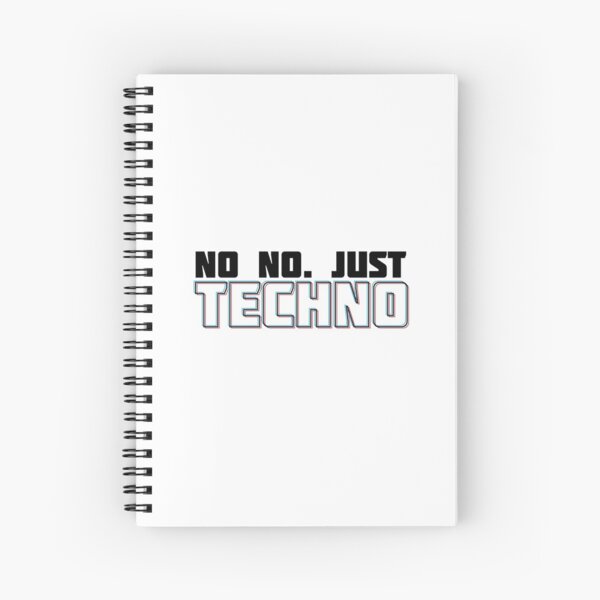 Item preview, No No Just Techno designed and sold by Gabriel Ghali.