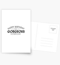 Happy Birthday you gorgeous motherfucker Postcards