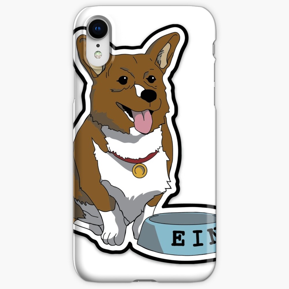 "Ein, the corgi from cowboy bebop " iPhone Case & Cover by Trmnllychll