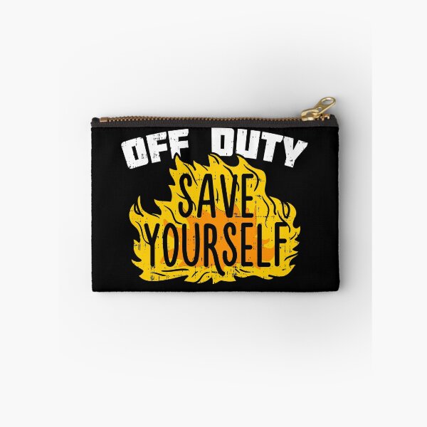 Item preview, Off Duty Save Yourself Fireman Funny Gift T-Shirt designed and sold by Adriancryp.