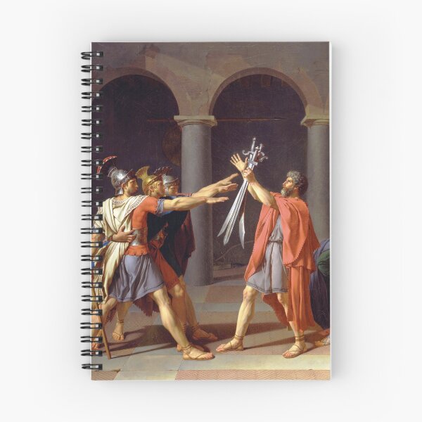 Item preview, Oath of the Horatii by Jacques-Louis David (1784) designed and sold by allhistory.