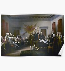 Declaration of Independence by John Trumbull (1819) Poster