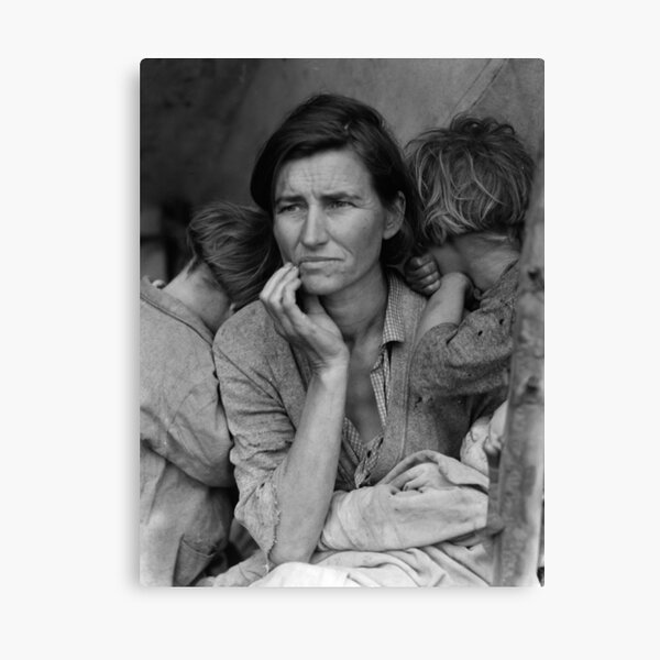 Item preview, Migrant Mother by Dorothea Lange (1936) designed and sold by allhistory.