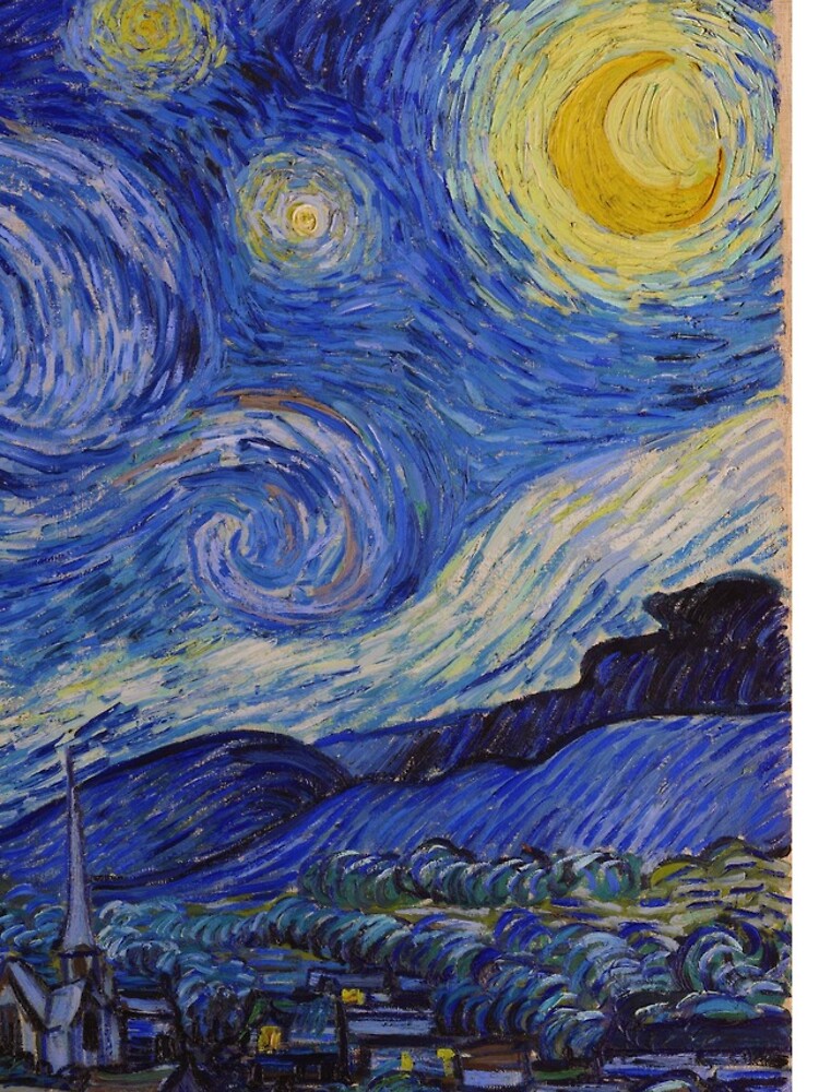 The Starry Night by Vincent van Gogh 1889