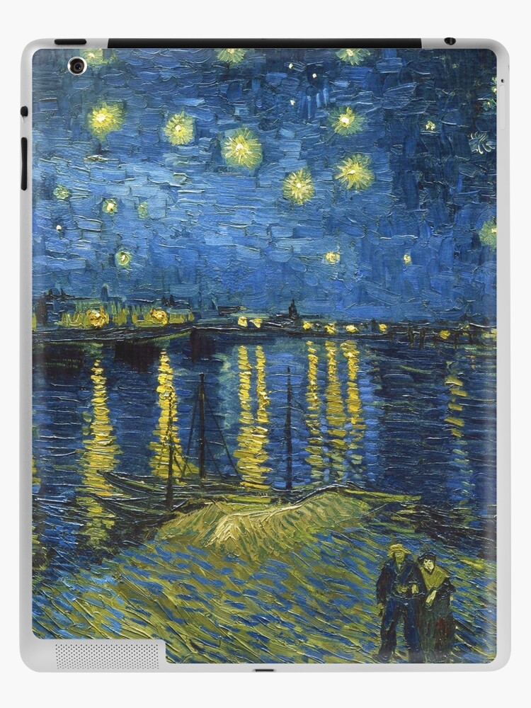 Van Gogh Starry Night Round Zipper Case – Monarque