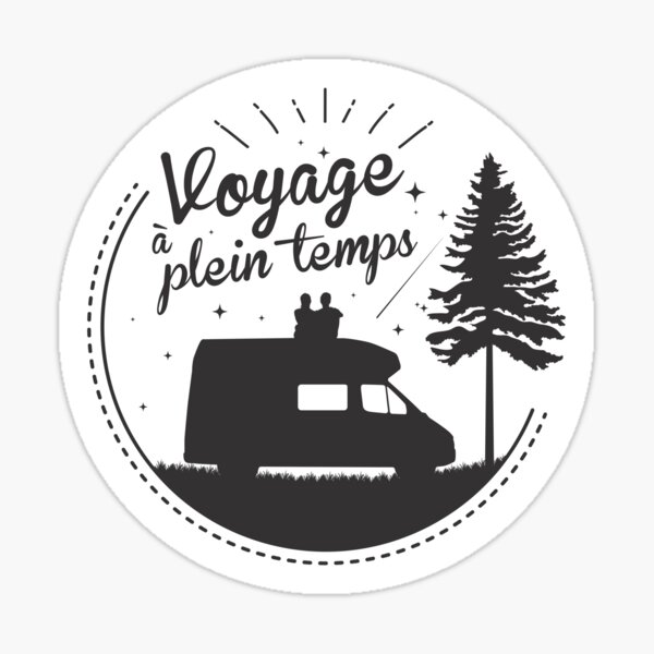 Sticker Étoiles - Voyage à plein temps Sticker
