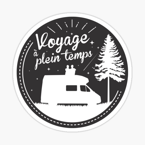 Sticker Étoiles - Voyage à plein temps Sticker