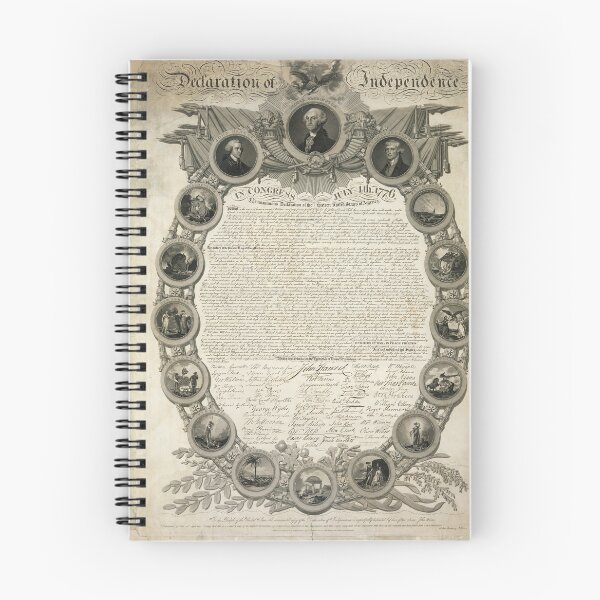 Item preview, Facsimile of the Declaration of Independence dated April 19th 1819 designed and sold by allhistory.