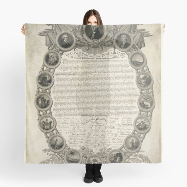 Item preview, Facsimile of the Declaration of Independence dated April 19th 1819 designed and sold by allhistory.