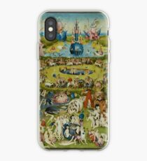 The Garden of Earthly Delights by Hieronymus Bosch (1480-1505) iPhone Case