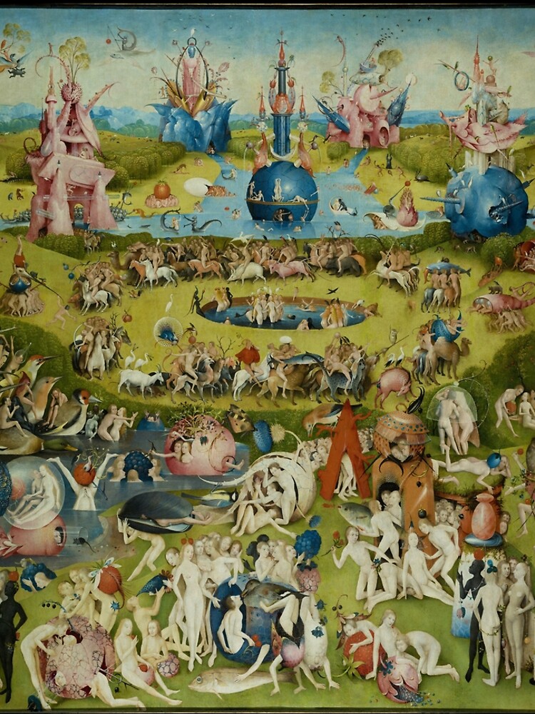 The Garden of Earthly Delights by Hieronymus Bosch (1480-1505) by allhistory