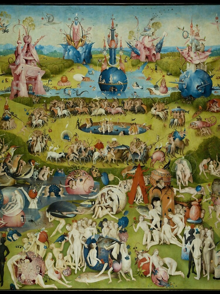 The Garden of Earthly Delights by Hieronymus Bosch (1480-1505) by allhistory