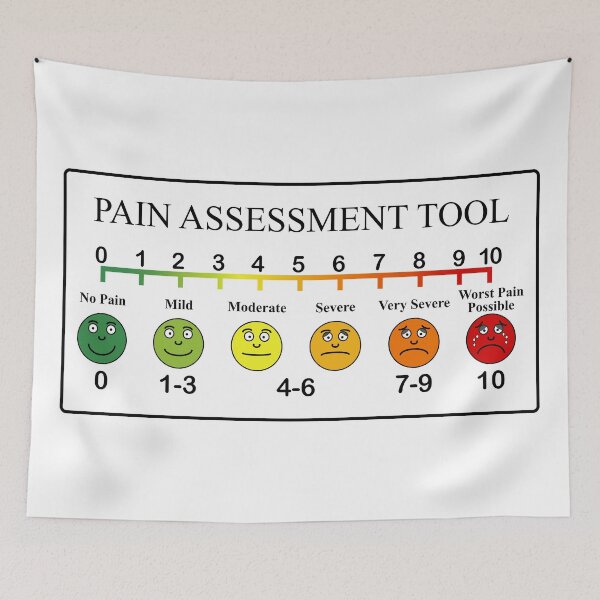Item preview, Medical Pain Assessment Tool Chart  designed and sold by allhistory.