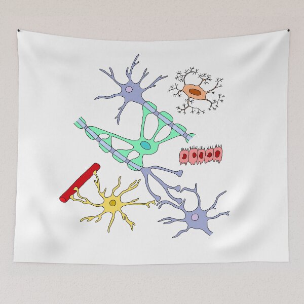 Item preview, Neurons and Glia designed and sold by BundaBear.