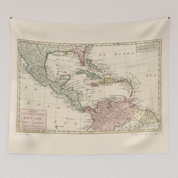 Item preview, Map of the West Indies Caribbean by Isaak Tirion (1765) designed and sold by allhistory.