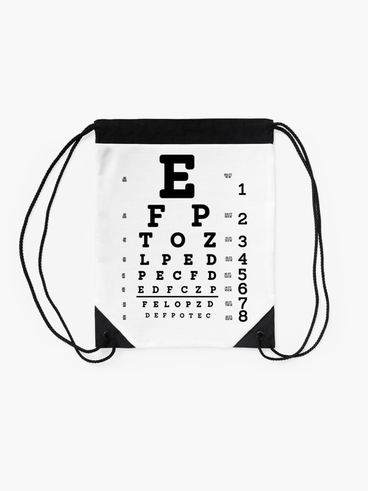 Snellen Eye Chart Greeting Card for Sale by allhistory