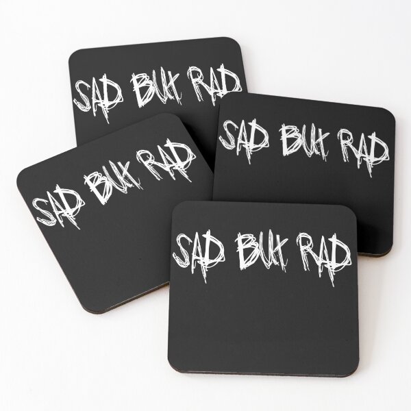 Item preview, Pastel Goth Kawaii Punk Rock Gothic Grufti SAD BUT RAD T-Shirt Sticker designed and sold by theshirtinator.