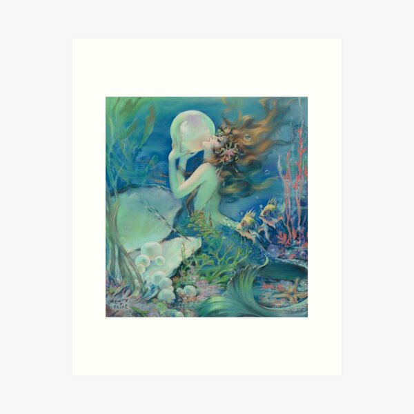 Item preview, The Mermaid by Henry Clive designed and sold by allhistory.