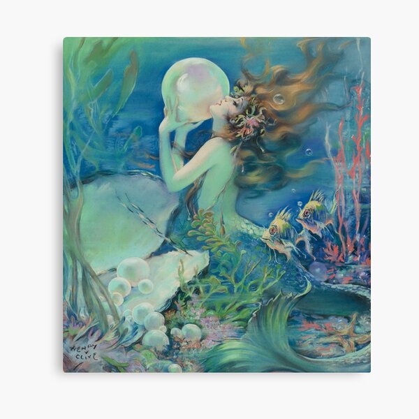 The Mermaid by Henry Clive Canvas Print