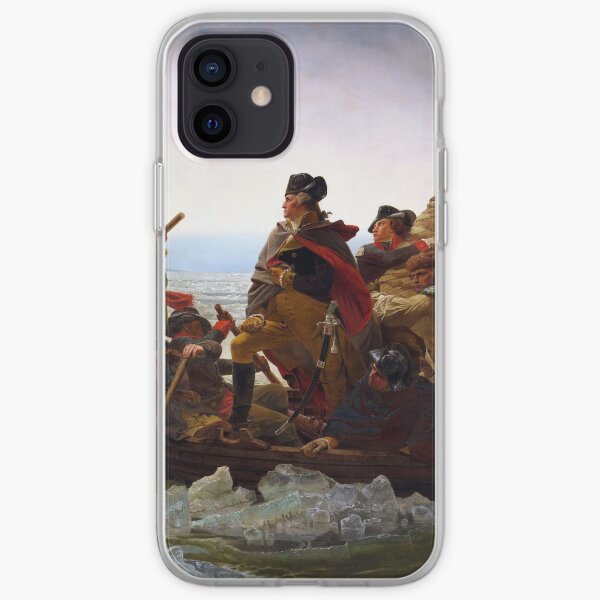 Washington Crossing the Delaware by Emanuel Leutze (1851) iPhone Soft Case