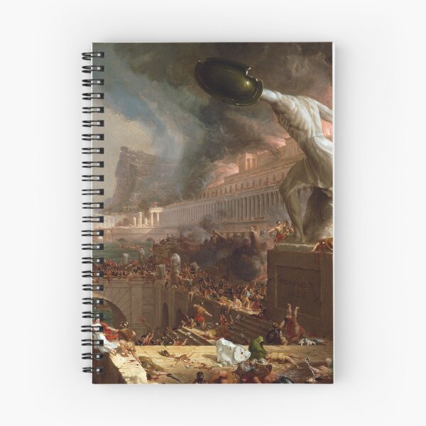 Item preview, The Course of Empire: Destruction by Thomas Cole (1836) designed and sold by allhistory.
