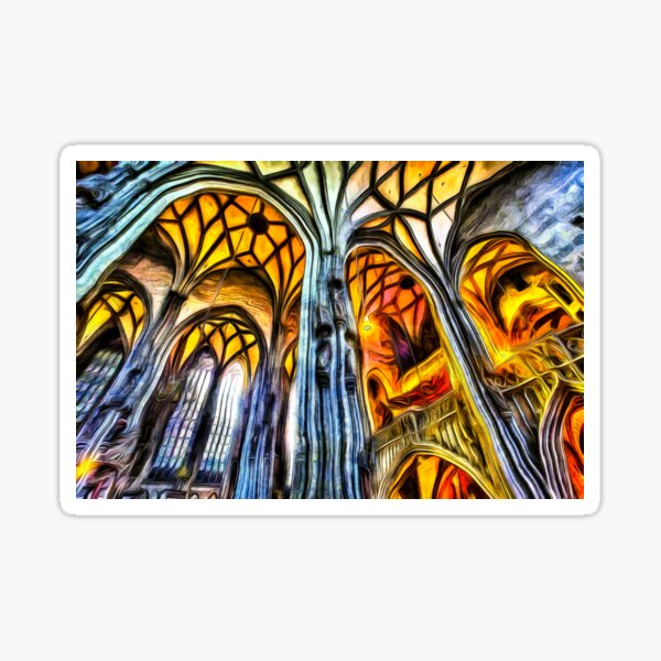 Item preview, St Stephens Cathedral Vienna Van Gogh designed and sold by bejacs.
