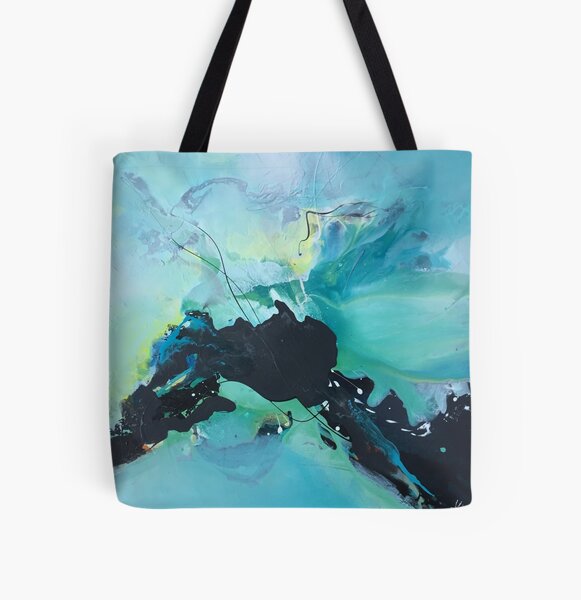 Flow Allover-Print Tote Bag