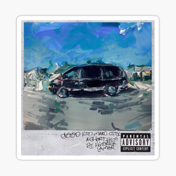 Item preview, acrylic painting - kendrick lamar good kid mad city  designed and sold by WittyMillennial.