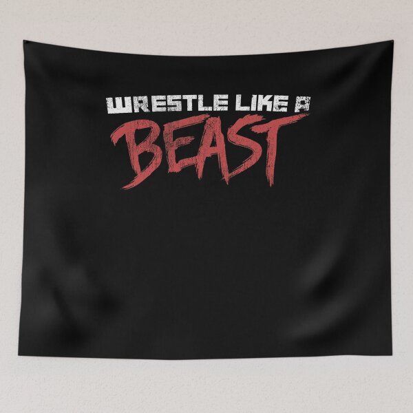 Item preview, Wrestle Like A Beast Sports Grappler Wrestler designed and sold by Kieran Abbott.