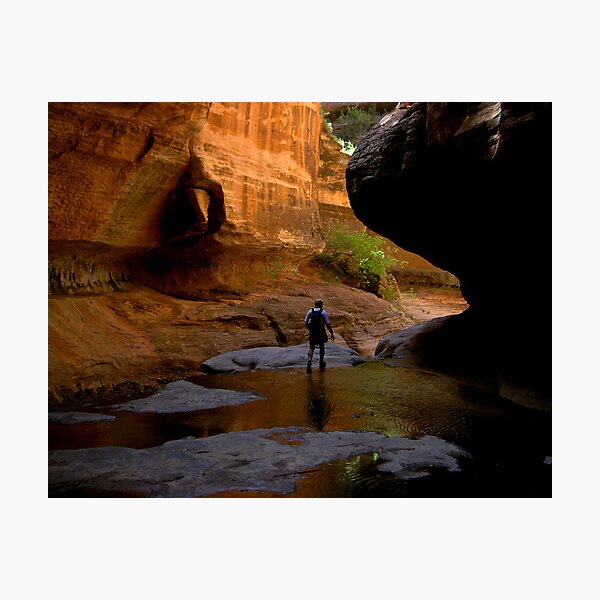emergent hiker Photographic Print