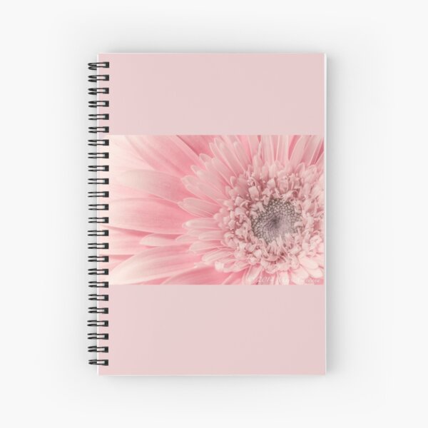 Pink Gerber Spiral Notebook