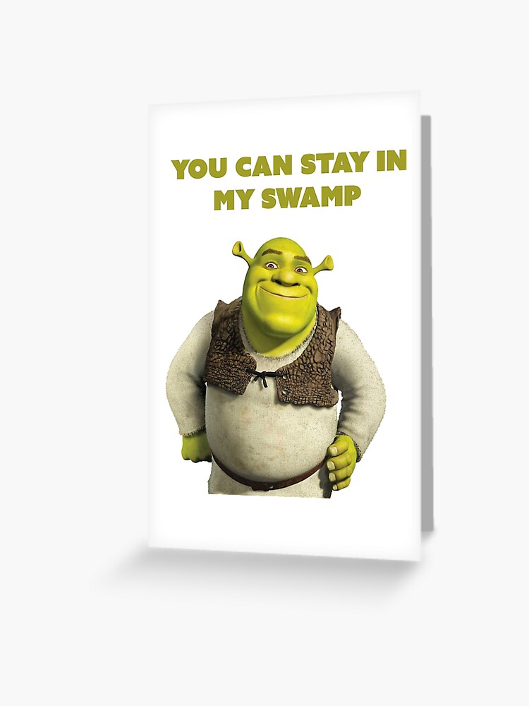 Shrek meme | Greeting Card