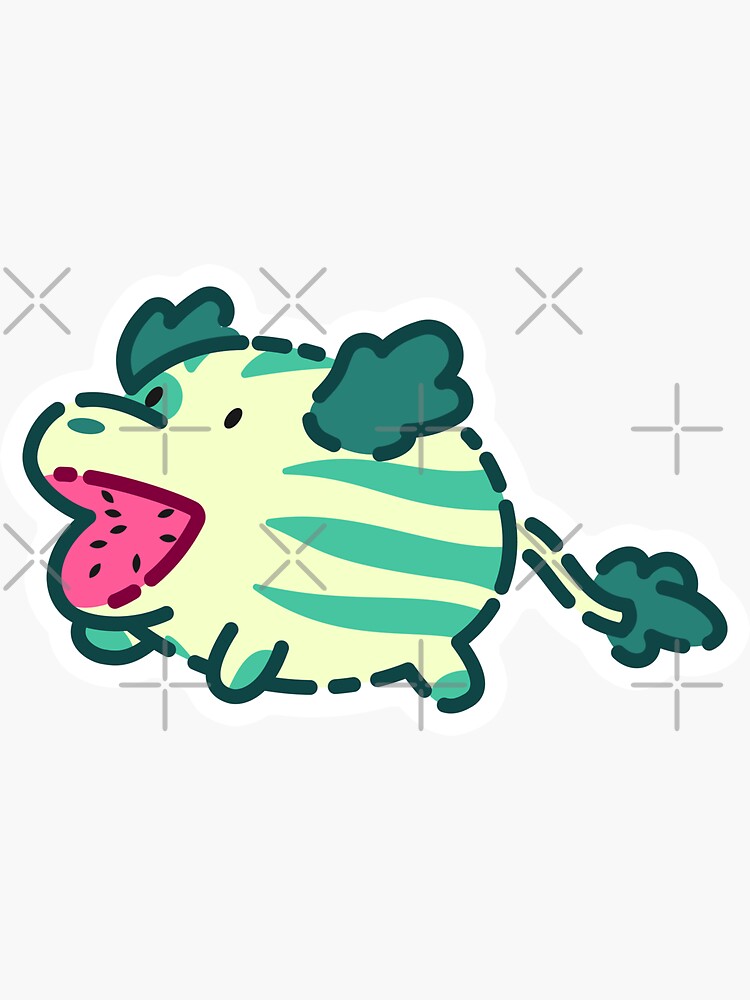 "Melon Dog Steven Universe" Sticker by vladmartin Redbubble
