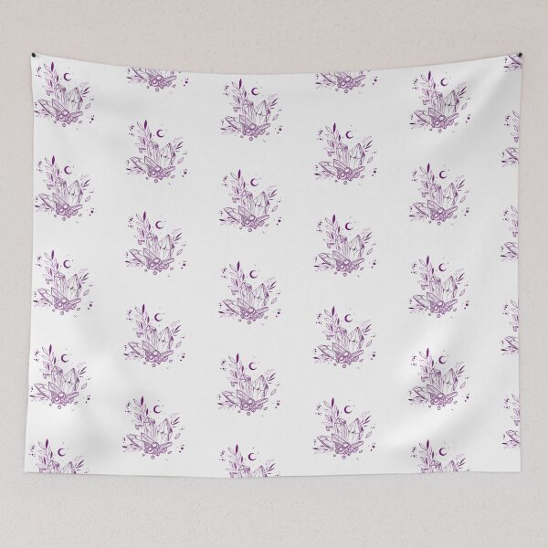 Item preview, Purple crystals designed and sold by KalikaGraphisme.
