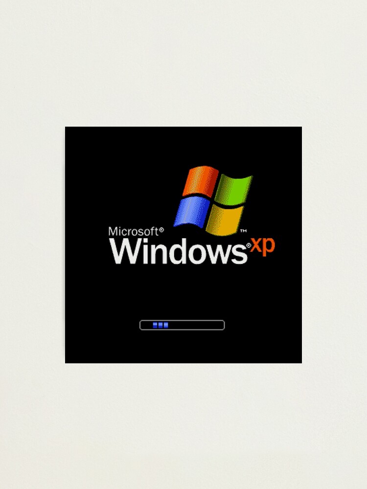 "Windows XP Loading Screen" Photographic Print for Sale by SpiderMayne
