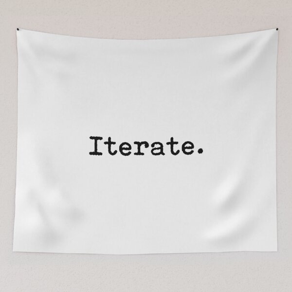 Item preview, Iterate. designed and sold by Oh  Hi.
