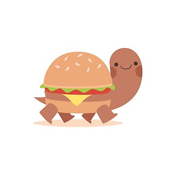 Artwork thumbnail, Burger turtle by Petits Pixels