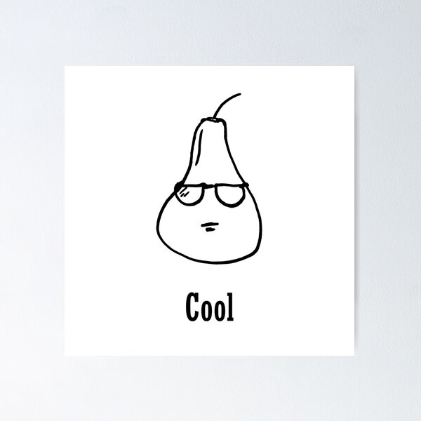 Item preview, Pear fruits vegetables healthy funny fit designed and sold by SirCampalot.