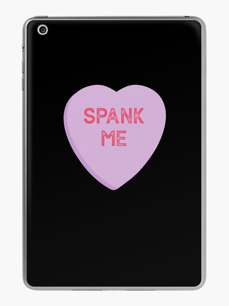 Spank Me Naughty Candy Heart Valentines Day Leggings for Sale by