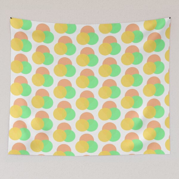 Item preview, Colour Simple Pattern Trio Design designed and sold by Urban Binge.