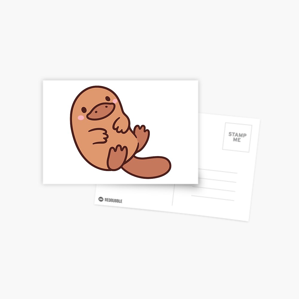 cute kawaii platypus