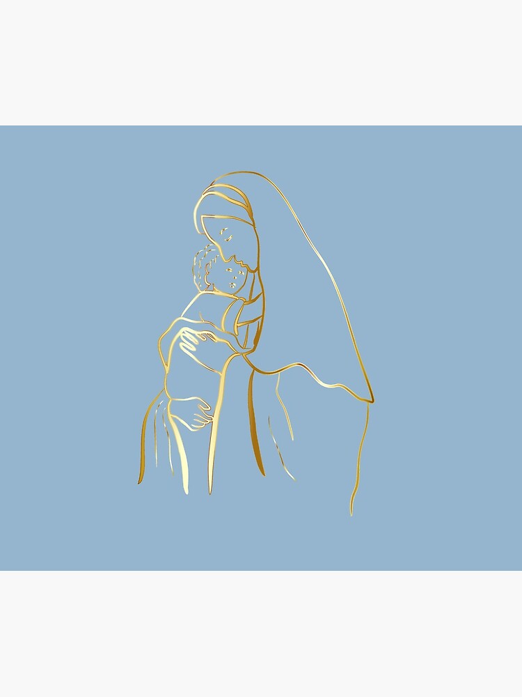 Virgin Mary Mater Dei by tradcatfem