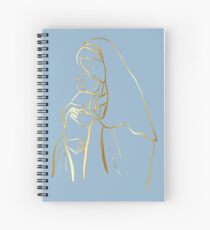 Mater Dei by TRADCATFEM Spiral Notebook