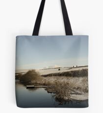 Snow Scene Tote Bag
