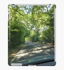 Countryside driving iPad Case/Skin