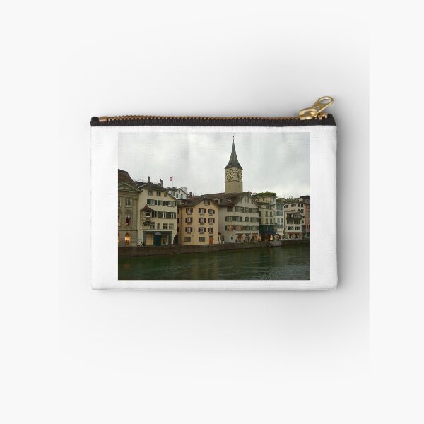 Item preview, View of historic Zurich city center and river Limmat designed and sold by Ambasador.