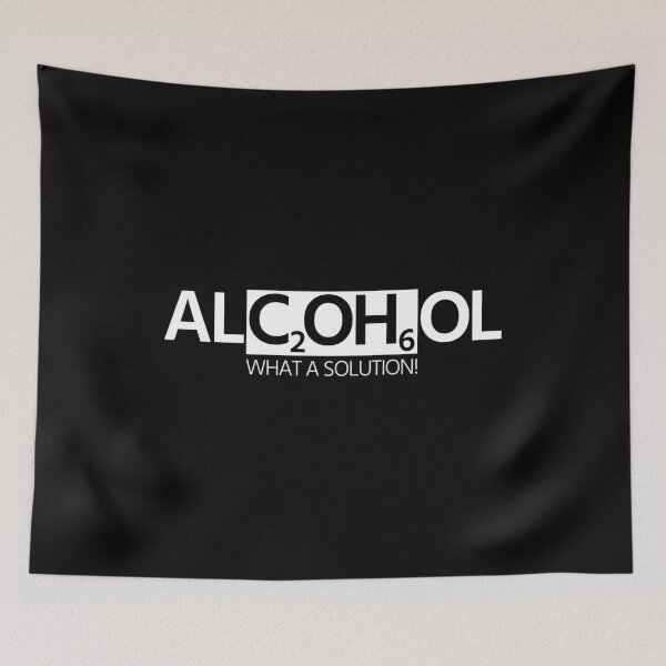 Item preview, Cool Alcohol What A Solution Chemical Formula designed and sold by peter2art.