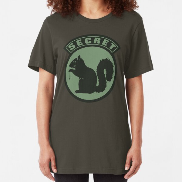 Secret Squirrel - Carp Fishing Slim Fit T-Shirt